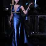 dForce CB Saffron Dress Set for Genesis 9 dForce CB Saffron Dress Set for Genesis 9