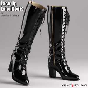 Lace Up Long Boots For G8F Lace Up Long Boots For G8F
