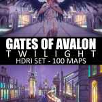 100 HDRIs Gates of Avalon – Twilight 100 HDRIs Gates of Avalon – Twilight