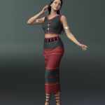 dForce MK Wa Suit for Genesis 9 dForce MK Wa Suit for Genesis 9