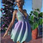 dForce – Puffball Dress for G8F dForce – Puffball Dress for G8F