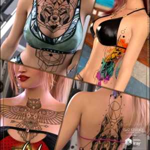 Inked Vol. 31 Just Geometric for Genesis 8 Females Inked Vol. 31 Just Geometric for Genesis 8 Females