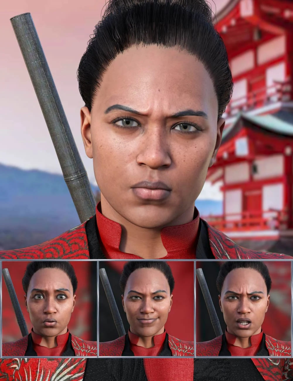 Samurai Power Expressions for Genesis 8.1 and Noska 8.1 Samurai Power Expressions for Genesis 8.1 and Noska 8.1