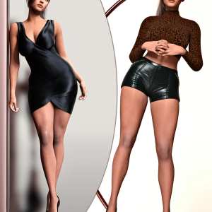 Z Leggy Goddess Shape and Pose Mega Set for Genesis 9 Z Leggy Goddess Shape and Pose Mega Set for Genesis 9