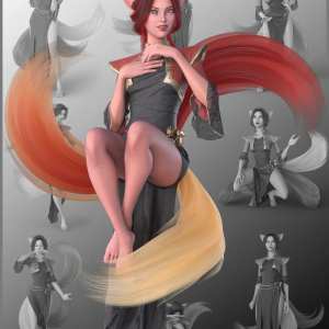 Foxfire Poses for Kiko 8.1 and Genesis 8.1 Females Foxfire Poses for Kiko 8.1 and Genesis 8.1 Females