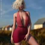 Jolene Halter Dress for Genesis 8.0/8.1 Females Jolene Halter Dress for Genesis 8.0/8.1 Females