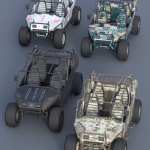 MIL ATV Vehicle Material Pack MIL ATV Vehicle Material Pack