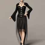 dForce Dark Vamp Outfit for Genesis 8 and 8.1 Females dForce Dark Vamp Outfit for Genesis 8 and 8.1 Females