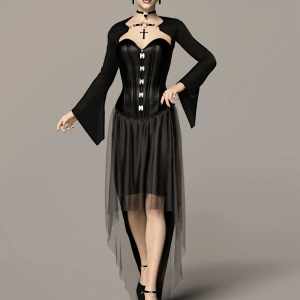dForce Dark Vamp Outfit for Genesis 8 and 8.1 Females dForce Dark Vamp Outfit for Genesis 8 and 8.1 Females