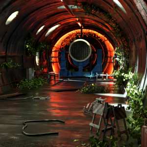 Old Jet Engine Test Facility Old Jet Engine Test Facility