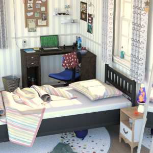 Messy Vignette Bedroom Messy Vignette Bedroom