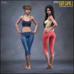 Easy Capri 2 for Genesis 8 and 8.1 Easy Capri 2 for Genesis 8 and 8.1