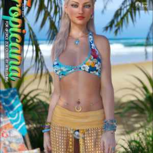 Tropicana for dForce Zoe Outfit G8F Tropicana for dForce Zoe Outfit G8F