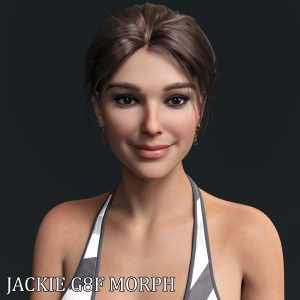Jackie Character Morph For Genesis 8 Females Jackie Character Morph For Genesis 8 Females