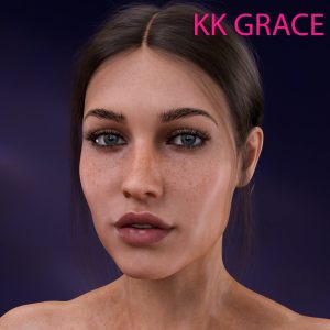 Kk Grace Character for Genesis 8.1 Female Kk Grace Character for Genesis 8.1 Female