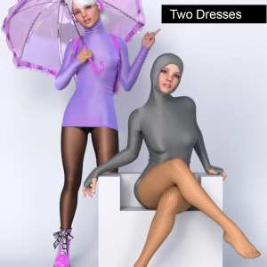Lali’s Spandex Two Dresses with dForce for Genesis 8 and 8.1 Females Lali’s Spandex Two Dresses with dForce for Genesis 8 and 8.1 Females