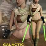 Galactic Fighter Outfit Set for Genesis 8 Female(s) Galactic Fighter Outfit Set for Genesis 8 Female(s)