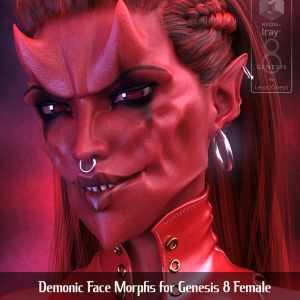 Demonic Face Morphs For Genesis 8 Female – Merchant Resource Demonic Face Morphs For Genesis 8 Female – Merchant Resource