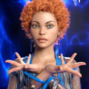 Leon Hair for Genesis 8 Female(s) Leon Hair for Genesis 8 Female(s)