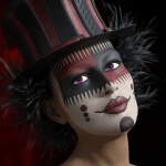Elvira for Genesis 8 Female and Harlequin L.I.E. Make Up Elvira for Genesis 8 Female and Harlequin L.I.E. Make Up