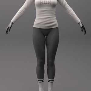 HY Sporty Outfit for Genesis 8 and 8.1 Females HY Sporty Outfit for Genesis 8 and 8.1 Females