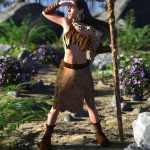 dForce Wild Woman Outfit for Genesis 8 Female dForce Wild Woman Outfit for Genesis 8 Female