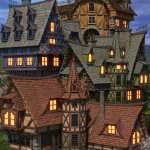 Medieval Village Mansions Construction Set Medieval Village Mansions Construction Set