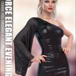 dForce Elegant Evening Dress G8G8.1F dForce Elegant Evening Dress G8G8.1F