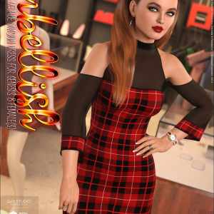 Embellish for dForce Division Dress for Genesis 8 Females Embellish for dForce Division Dress for Genesis 8 Females