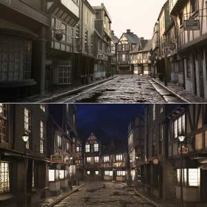 Old Victorian Street Old Victorian Street