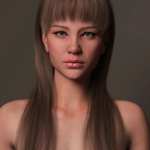 Shy Fringe Style Hair for Genesis 9 Shy Fringe Style Hair for Genesis 9