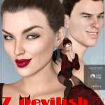 Z Devilish Smiles and Expressions for Genesis 3 and 8 Z Devilish Smiles and Expressions for Genesis 3 and 8