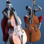 CDI Bass Poses for Genesis 9 Feminine CDI Bass Poses for Genesis 9 Feminine