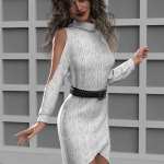 dForce Cold Shoulder Dress for Genesis 8 and 8.1 Females dForce Cold Shoulder Dress for Genesis 8 and 8.1 Females