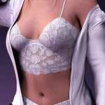 dForce Satin Lace Sleep Set for Genesis 9 dForce Satin Lace Sleep Set for Genesis 9