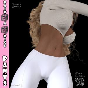 Pair-A-Dice Reactive DForce Pants for Genesis 8 and 9 Pair-A-Dice Reactive DForce Pants for Genesis 8 and 9