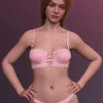 X-Fashion Floral Touch Lingerie for Genesis 9 X-Fashion Floral Touch Lingerie for Genesis 9