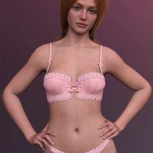 X-Fashion Floral Touch Lingerie for Genesis 9 X-Fashion Floral Touch Lingerie for Genesis 9