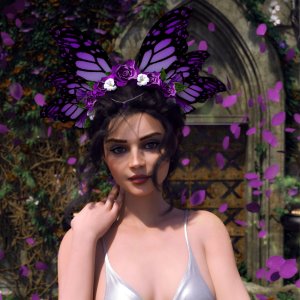 Butterfly Flower for Genesis 8 Female Butterfly Flower for Genesis 8 Female
