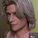 Alex Hair for Genesis 2 Male(s), Genesis 3 Male(s) and Michael 4 Alex Hair for Genesis 2 Male(s), Genesis 3 Male(s) and Michael 4