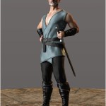 Fantasy Sword Belt for Genesis 8 Male Fantasy Sword Belt for Genesis 8 Male