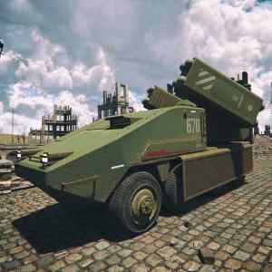 Missile Launcher Truck Missile Launcher Truck