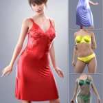 dForce COG Gown for Genesis 8 Females dForce COG Gown for Genesis 8 Females