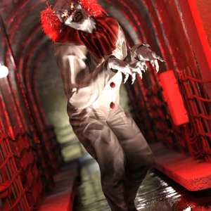 Smiley Poses for Evil Clown HD Smiley Poses for Evil Clown HD