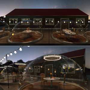 Social Distance Restaurant Social Distance Restaurant