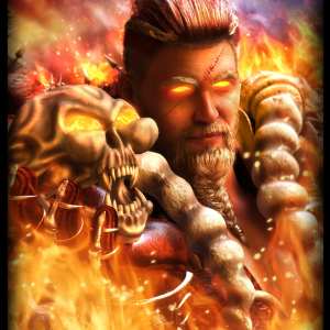 Death Strike Hair for Genesis 8 Males Death Strike Hair for Genesis 8 Males