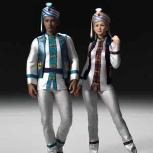 dForce Bai Outfit for Genesis 8 and 8.1 Male dForce Bai Outfit for Genesis 8 and 8.1 Male