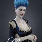 Monicia Character and Hair for Genesis 8 Female Monicia Character and Hair for Genesis 8 Female