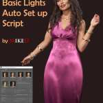 MD Portrait – Basic Lights Auto Set Up Script MD Portrait – Basic Lights Auto Set Up Script