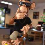 Alfred the Toon Monkey Alfred the Toon Monkey